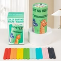 Secchiello per smistamento colori per bambini con secchio verde e 14 bastoncini - Stile Bastoncino Dinosauro Secchio Verde