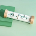 Dinosaur themed wooden balance ball maze toy with transparent cylinder for kids - Dinosaur