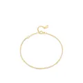 Bracciale minimalista in argento S925 placcato oro con chiusura regolabile per donna - Argento 925 / Oro