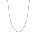 Collana girocollo minimalista in argento s925 con catena a sfere lucide - Argento 925 / Argento Sterling S925 (Argento)