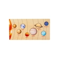 Pädagogisches Sonnensystem-Puzzle aus Holz mit acht Planeten für frühkindliche Bildung - Acht Planeten