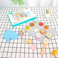 KABI wooden bake cookies play set with colorful biscuit shapes and baking tools - Baking Cookies Set (0.7KB)