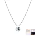 Moissanite diamond pendant necklace in S925 silver with professional GRA certificate - 925 Silver / Silver