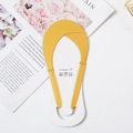 Pale yellow seamless low cut socks with lace trim and customizable cutting feature - One Size / Yellow