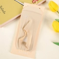 Calcetines invisibles de malla beige sin costuras en tejido fresco 100D para mujer - Talla única / Color Piel