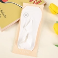 Calcetines invisibles de malla blanca transpirable con puntos antideslizantes de silicona - Talla única / Blanco