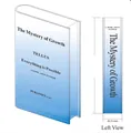 Nordic style acrylic book vase in gradient blue finish with 40mm thickness display - Gradient Style B Blue