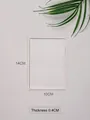Vertical striped clear acrylic board 14x10cm for DIY painting and photography props - Coarse Stripe 10*14cm