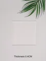Square acrylic display board with clear vertical stripes, 15x15cm size and 0.4cm thickness - Coarse Stripe 15*15cm