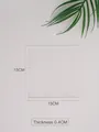 Square 15x15cm fluted acrylic sheet with 0.4cm thickness for DIY art painting - Fine Stripe 15*15cm