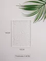 Water ripple acrylic sheet 14x10cm for DIY painting and photography background - Ice Pattern 10*14cm