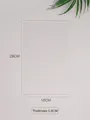Translucent acrylic water ripple plate, 29x18cm size with 0.4cm thickness detail - Ice Pattern 28*19cm