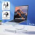 Laptopständer aus Acryl hebt das Gerät um 14,5 cm für eine bessere Körperhaltung an - Laptop-Ständer / Transparent