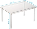 Clear acrylic cabinet organizer shelf with dimensions 11.6 x 7.6 x 6.18 inches - 1 Piece