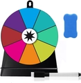 6 inch prijzenwiel set met 8 gekleurde segmenten en accessoires voor evenementen - Schuin / Klassiek 8 Slots Met Pen