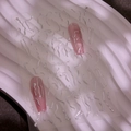Silberne 3D-Wellenlinien-Nagelaufkleber mit Metall-Effekt auf weißem Hintergrund - Silberne Wellenlinien (JY-0024)