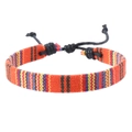 Orange Base Colorful Stripes (04)