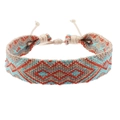 Orange Cyan Beige Rhombus Style (09)