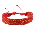 Red Yellow Brown Rhombus Style (12)