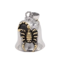 Vintage Viking schorpioen bel hanger ketting in zilver en goud roestvrij staal afwerking - Schorpioenmotief Hanger Zonder Ketting