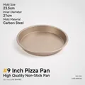 9 inch golden non-stick carbon steel pizza pan with 23.5cm outer diameter for baking - 9-inch Gold Pizza Pan