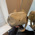 Sac bandoulière en nylon kaki tendance avec sangle réglable pour un usage quotidien - Khaki