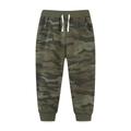 Pantalones deportivos para niños con estampado de camuflaje y cintura ajustable - Camuflaje de Selva (3069) / 6 años (120cm)