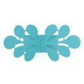 Détails de ronds de serviette papillon en papier turquoise découpés au laser pour mariage - 23CM / Bleu Tiffany