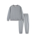 Ensemble gris en coton pour enfant comprenant un sweat-shirt et un pantalon de sport - 2-3Y(100cm) / Gris