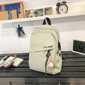 Waterproof mint green cross-body bag with baseball charm and STLANGS logo print - Green with Pendant