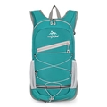 Lightweight teal outdoor hiking backpack with mesh side pockets and large capacity - Lake Mist Blue