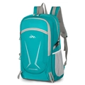 Sac à dos randonnée 40L bleu lac en nylon indéchirable avec bretelles respirantes - Bleu Brume de Lac