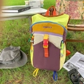 Sac à dos coloré de grande capacité pour la randonnée en plein air et les déplacements - Style Patchwork Extérieur (TBT-293)