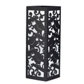 Laser-cut hollow black decorative paper lampshade for graduation party night lights - 7.5x20.2CM / Black