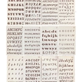 Set di 12 stencil in PET con lettere e numeri per pittura fai-da-te e intaglio di zucche - Modello di Numeri e Simboli (12 Fogli)