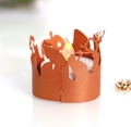 Paralume per Halloween con zucca e gatto tagliato al laser per candela a LED - Bronzo Antico