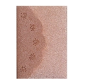 Invito biglietto auguri rosa tagliato al laser in elegante finitura oro rosa glitter - Oro Champagne Scintillante