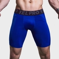 Herren Kompressions-Laufshorts in Königsblau aus elastischem und schnelltrocknendem Stoff - S / Blau