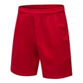 Rote Herren-Sportshorts mit elastischem Bund, schnelltrocknend für Fitness und Laufen - S / Rot