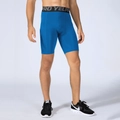 Pantaloncini a compressione fitness blu navy da uomo con elastico in vita e tasca - Taglia S / Pantaloni e gonne / Blu