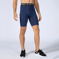 Pantaloncini compressione uomo blu navy con tasca laterale ed elastico in vita - Taglia S / Pantaloni e gonne / Blu navy