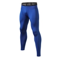 Pantalon de compression pro bleu foncé pour homme, haute élasticité et séchage rapide - XL / Bleu