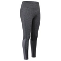 Legging de yoga gris foncé à taille haute pour femmes avec design patchwork réfléchissant - XS / Gris