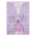 Lavender laser-cut wedding invitation with hollow floral pattern and 3D butterfly clasp - Lilac Purple