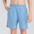 Himmelblaue atmungsaktive schnelltrocknende Sport-Shorts für Jungen mit elastischem Bund - 120 / Hellblau