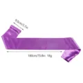 Purple satin sash 180cm long and 9.5cm wide for DIY party and ceremonial events - Purple