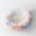 Jupe tutu arc-en-ciel en tulle multicouche pour filles aux tons pastel rose et bleu - M / Dream Rainbow Color