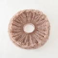 Mocha brown fluffy tutu skirt for girls with multi-layered soft mesh and elastic waistband - 130 / Milk Tea