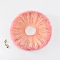 Pink multi-layered fluffy mesh tutu skirt for toddler girls with soft tulle layers - 90 / Hot Pink