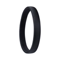 Elastische zwarte veerarmband metalen mouwhouder met hoogwaardige textuur - Zwart